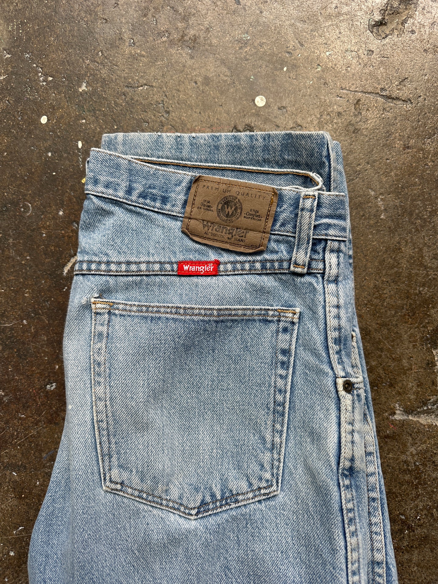 1990s Relaxed Wrangler 32 Waist