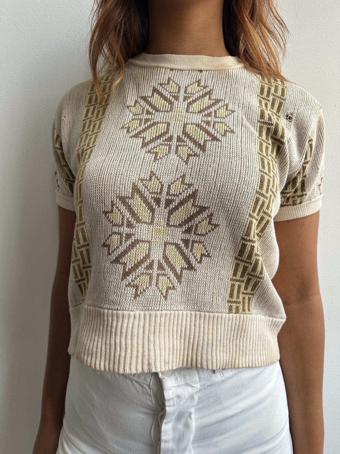 1950s Cotton Knit
