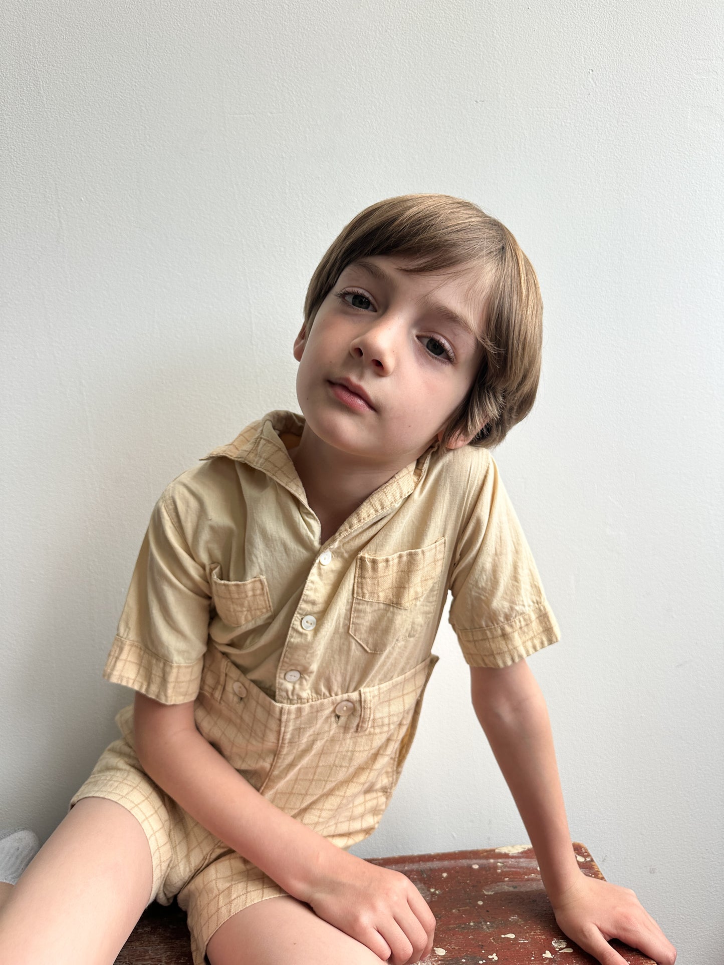 1940s Kids 4/5 Playsuit