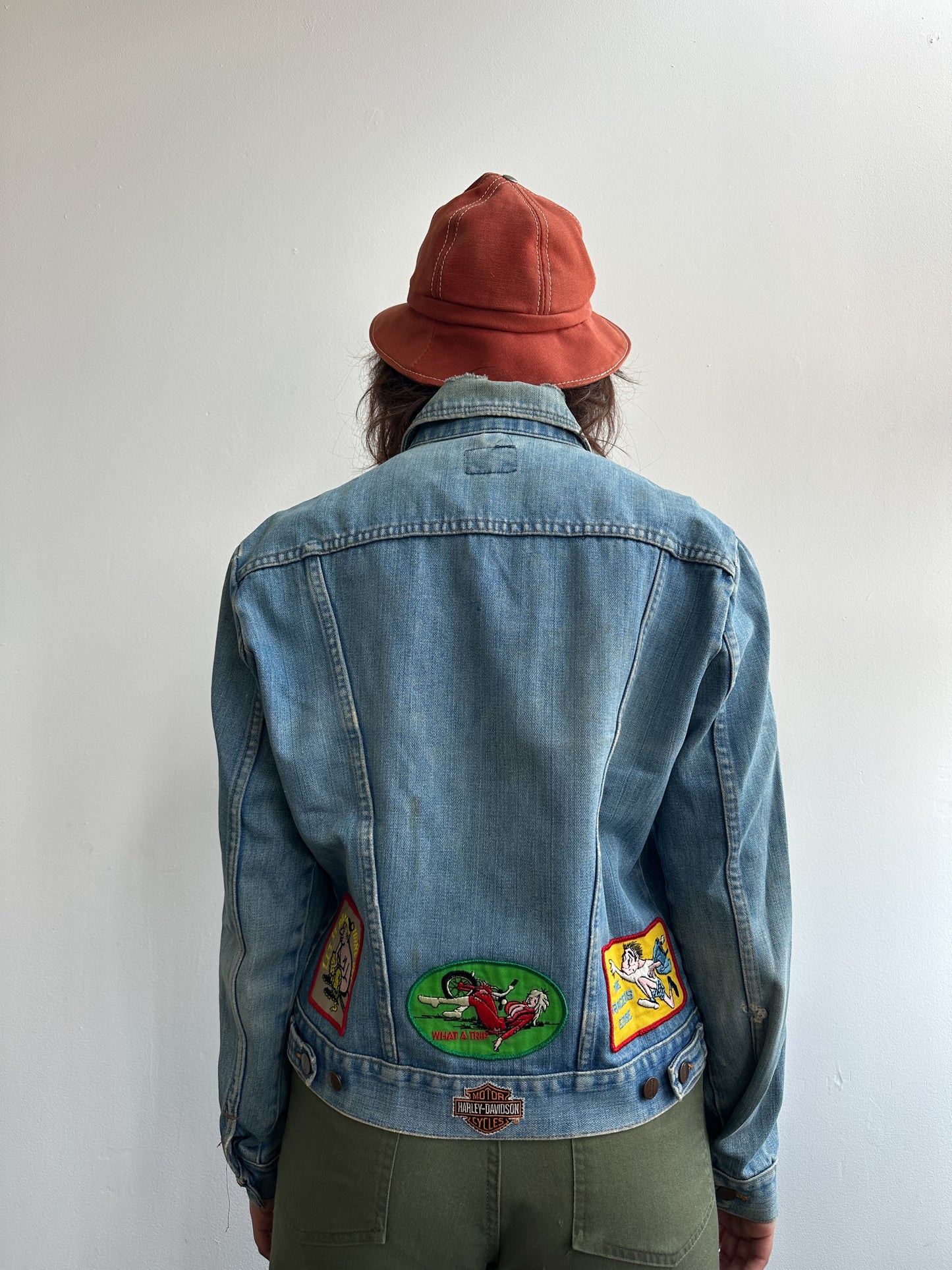 1970s Wrangler Patched Trucker Denim Jacket