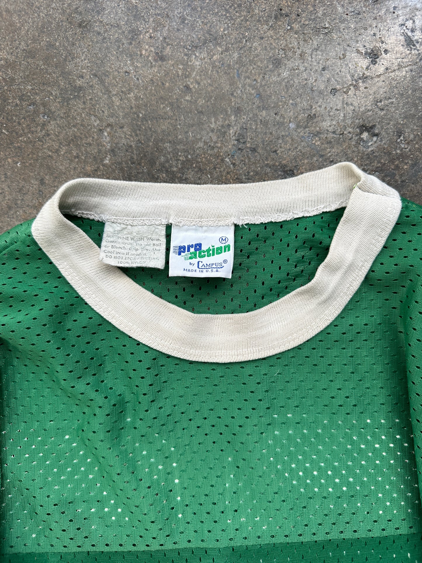 1980s Mesh Sports Jersey Top