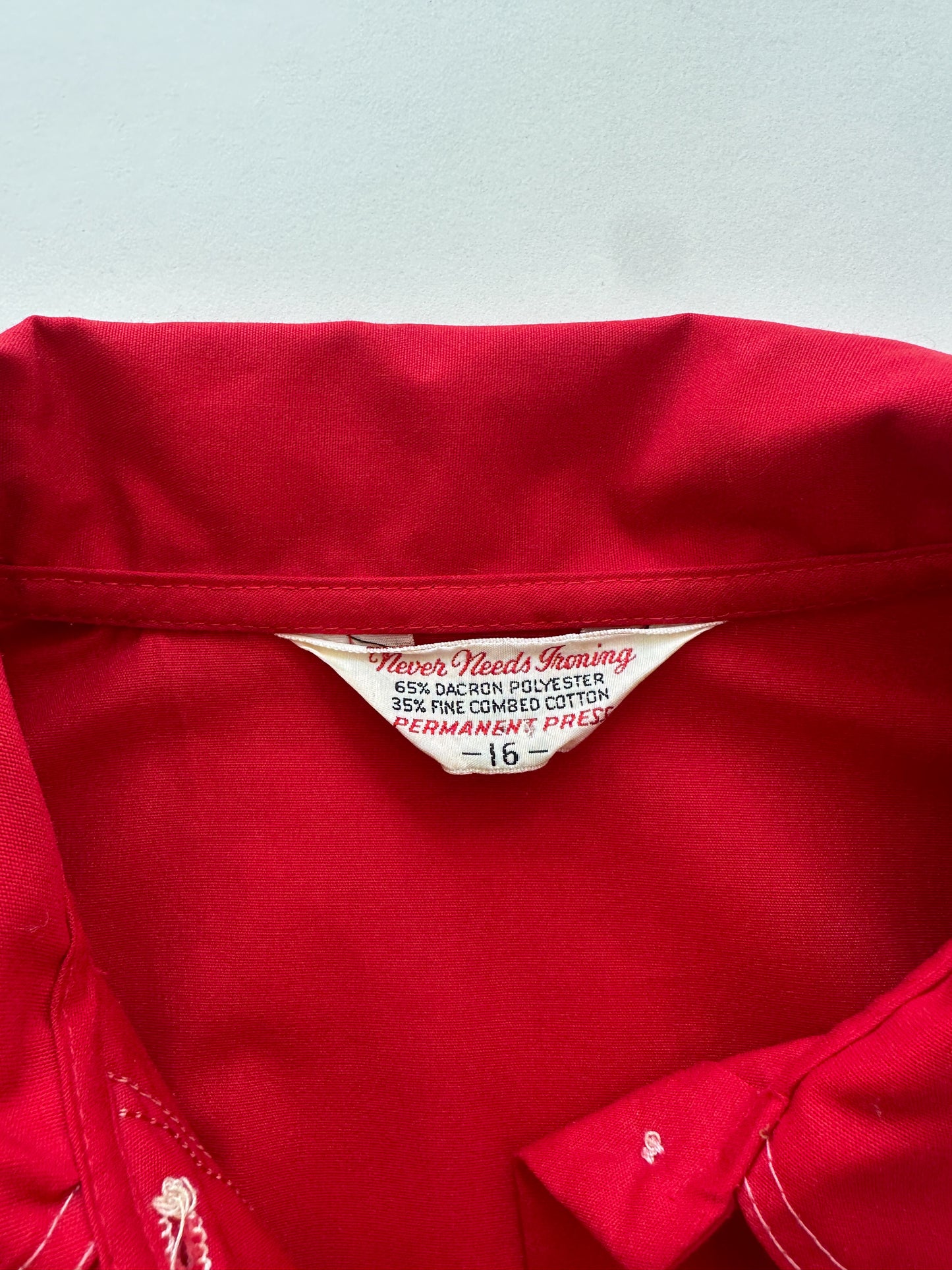 1970s Cherry Red Coat/Dress
