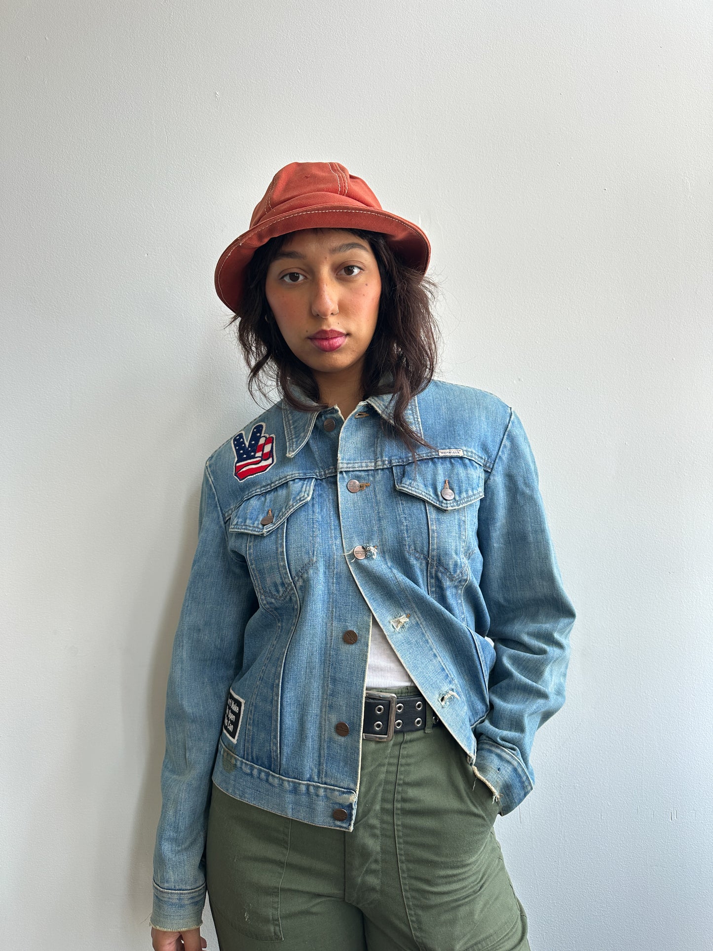 1970s Wrangler Patched Trucker Denim Jacket