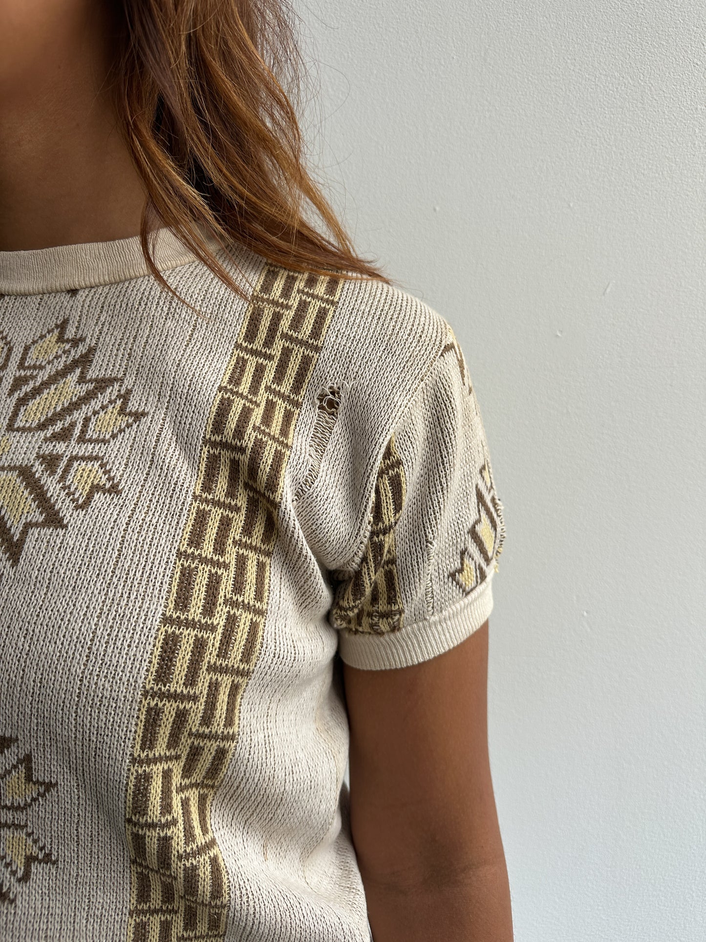 1950s Cotton Knit