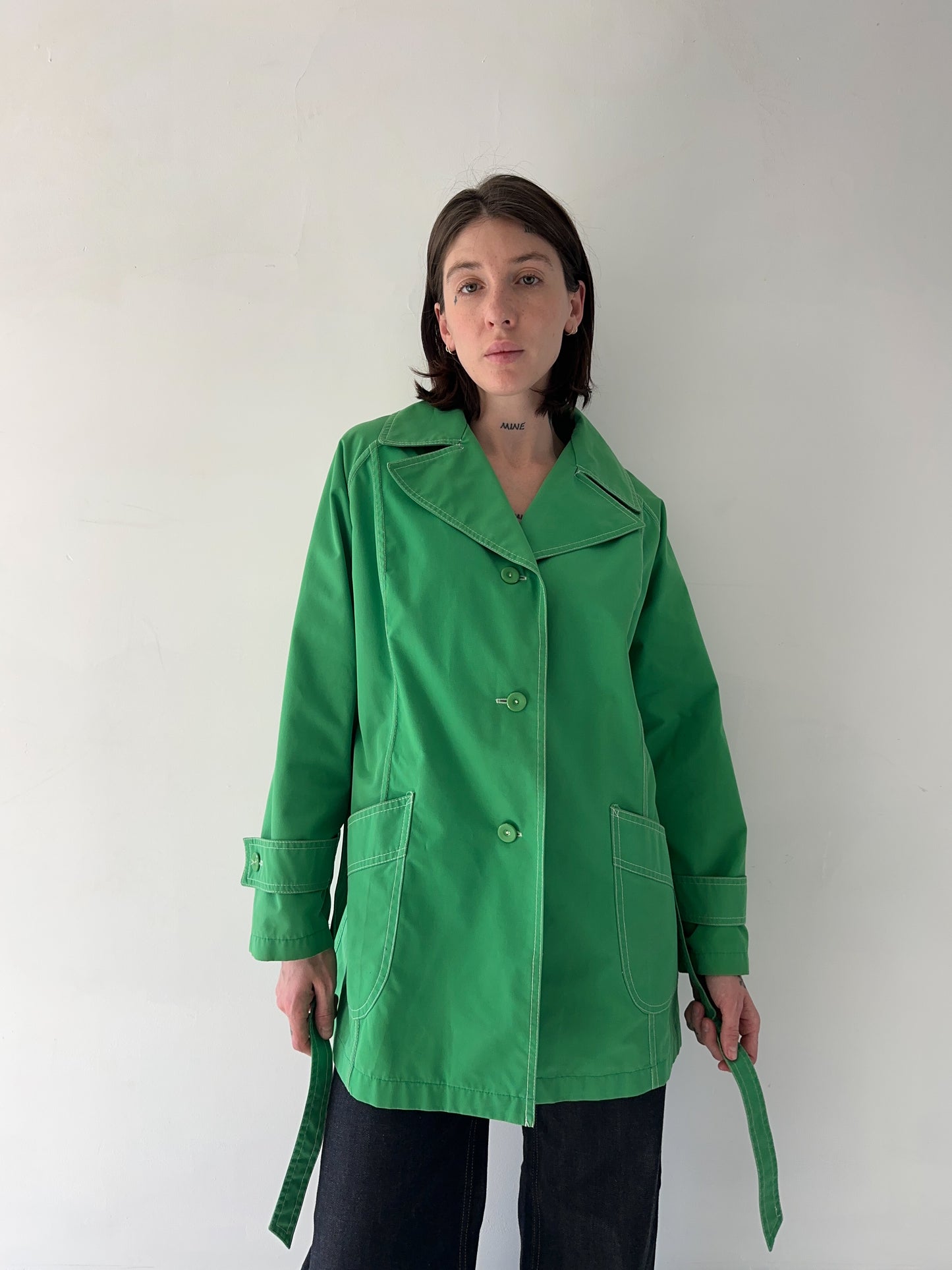 1970s Green Coat