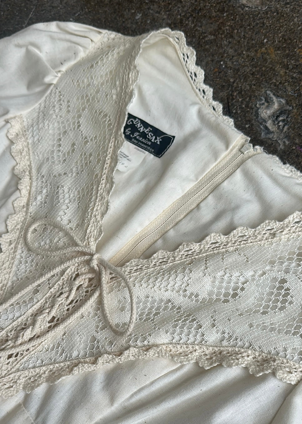 1970s Black Label Gunne Sax (like new) Size 9