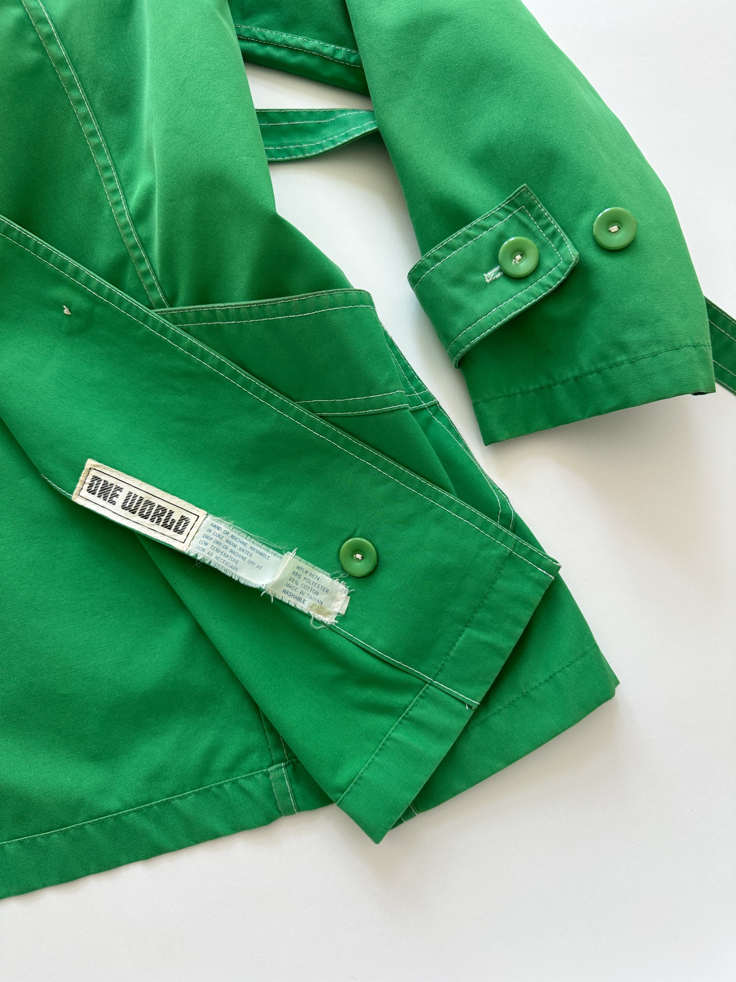 1970s Green Coat
