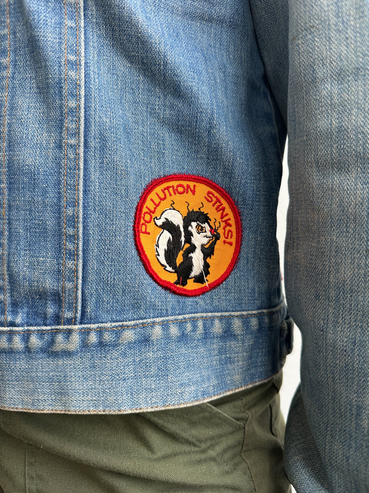 1970s Wrangler Patched Trucker Denim Jacket