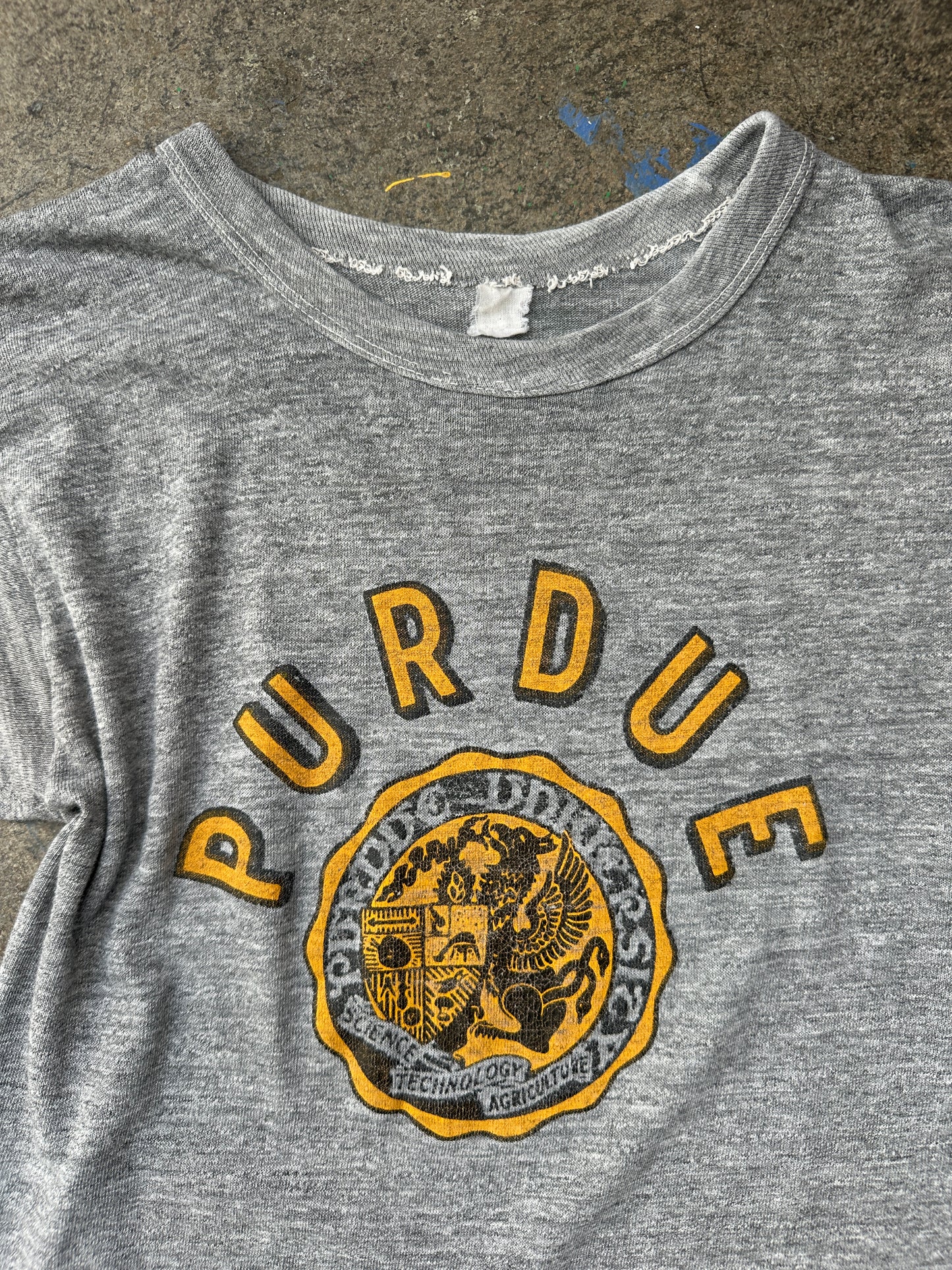 1970s Purdue T Shirt