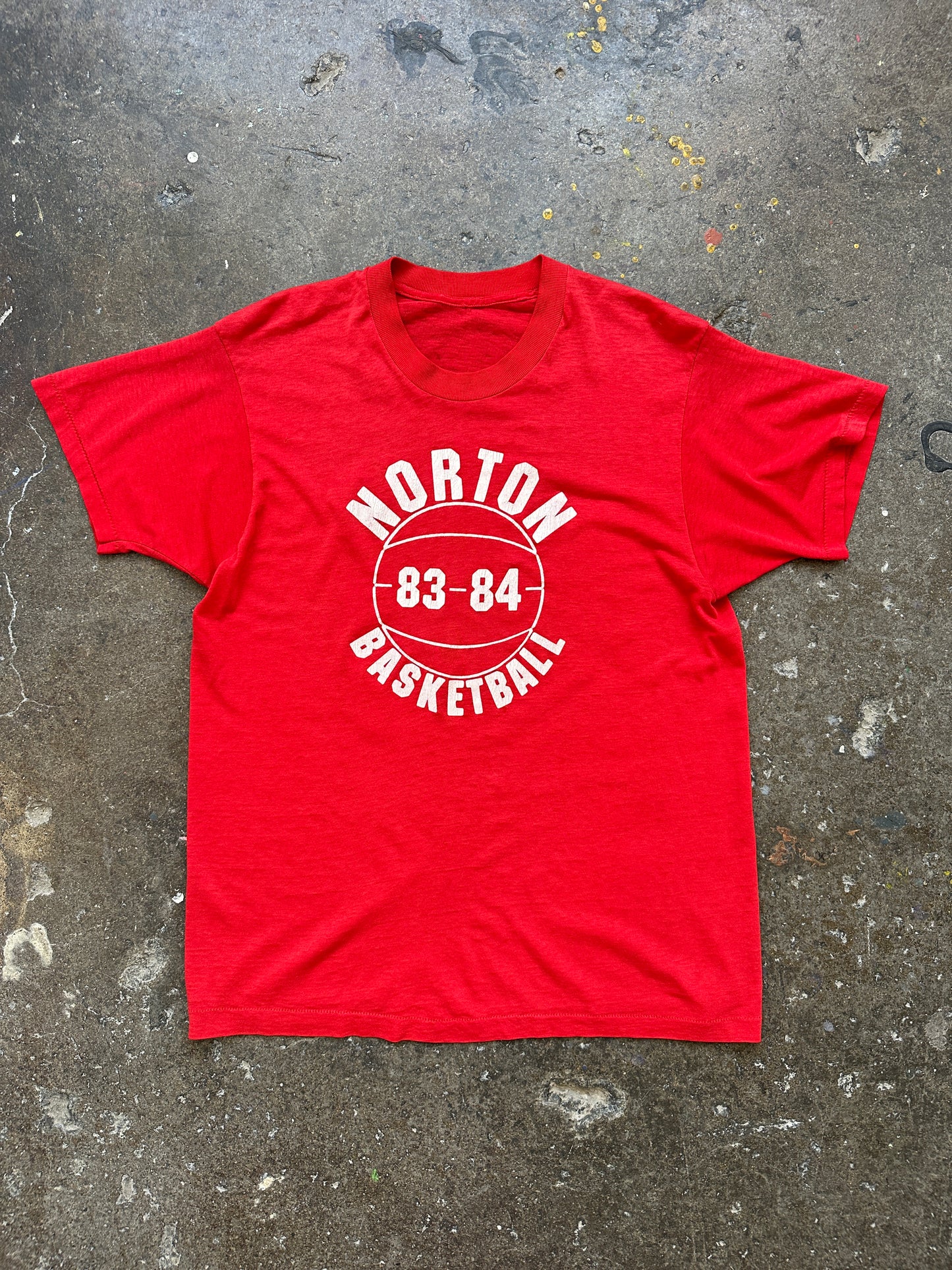 1980s Highschool Basketball T Shirt