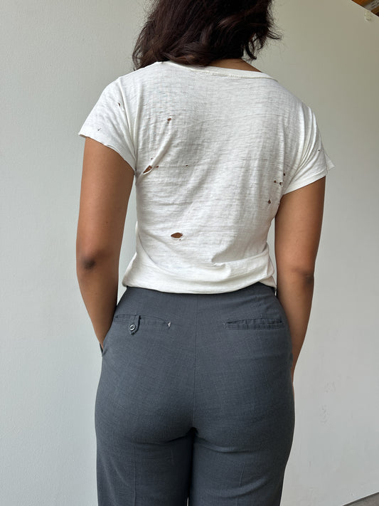 1960s Sears Gray Slacks 28/29