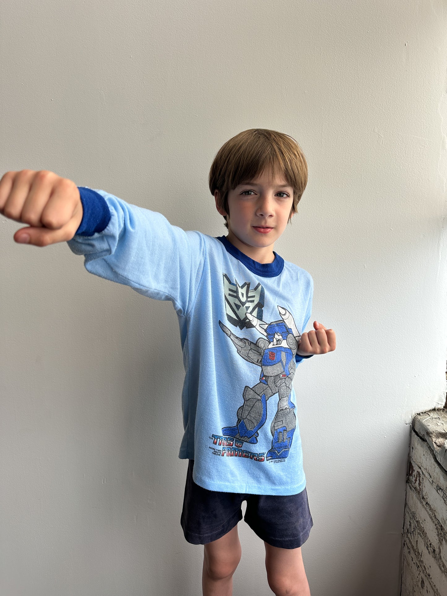 1980s Transformer PJ Long Sleeve Kids 8/9