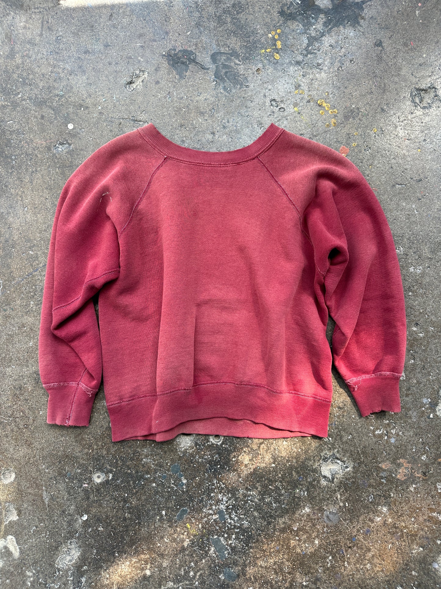 1960s All Cotton Faded Virginia College Sweatshirt William and Mary