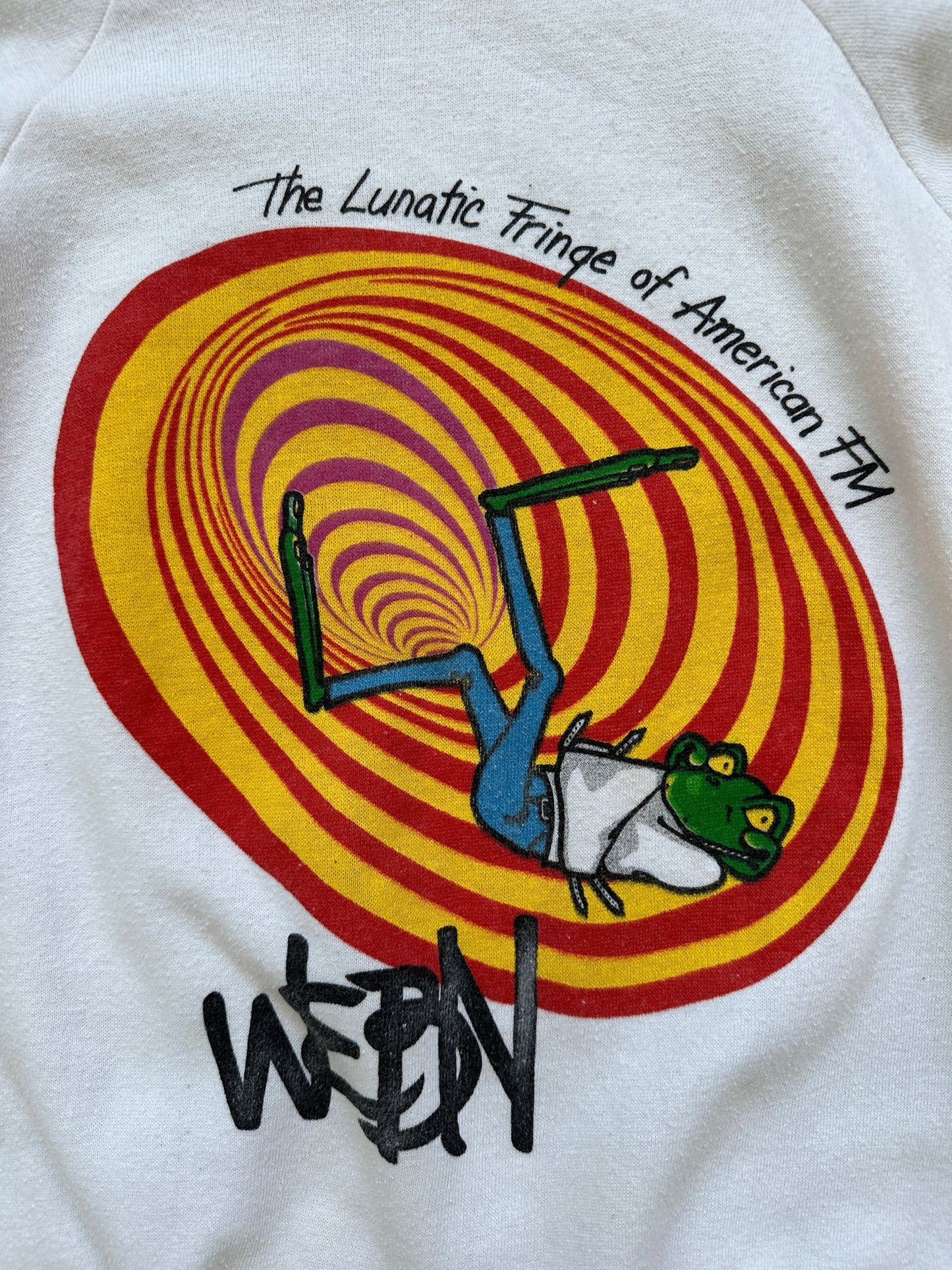 1980s WEBN FM Radio Sweatshirt