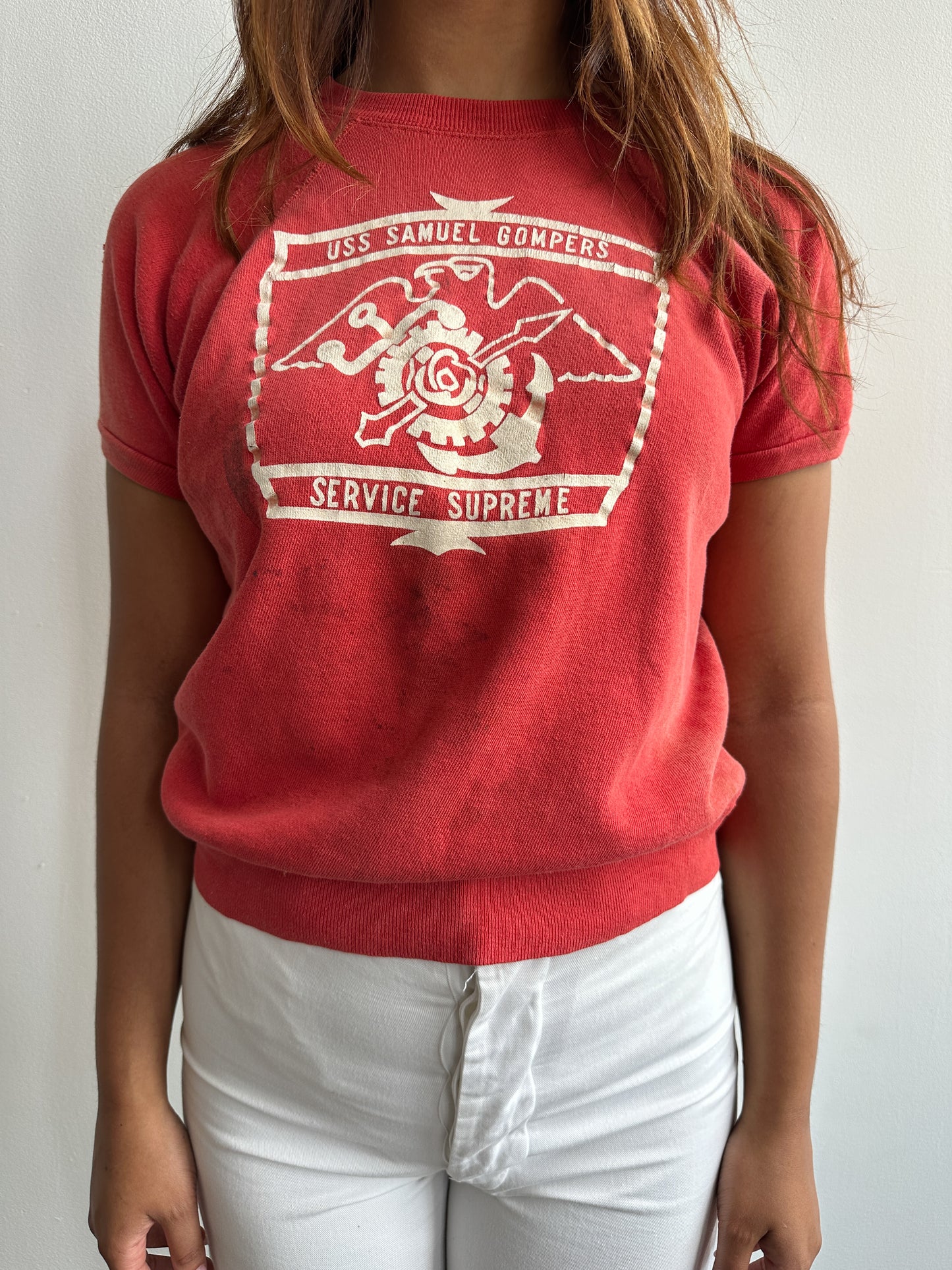 1960s Marines Short Sleeve Sweatshirt