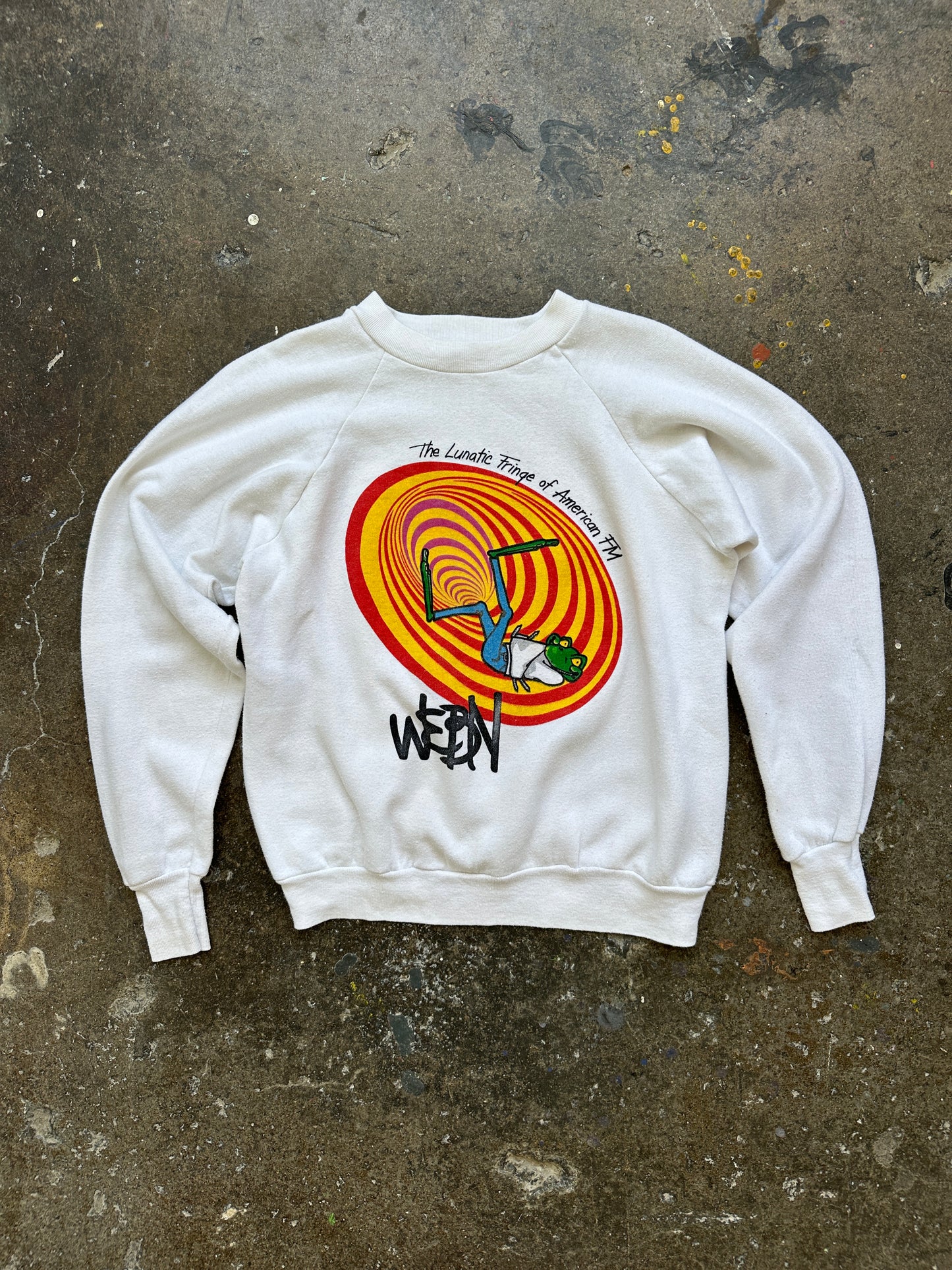 1980s WEBN FM Radio Sweatshirt