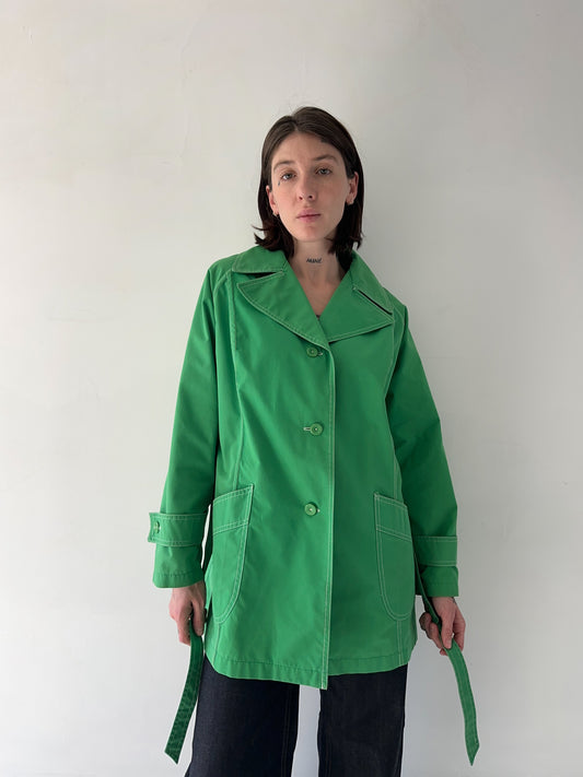 1970s Green Coat