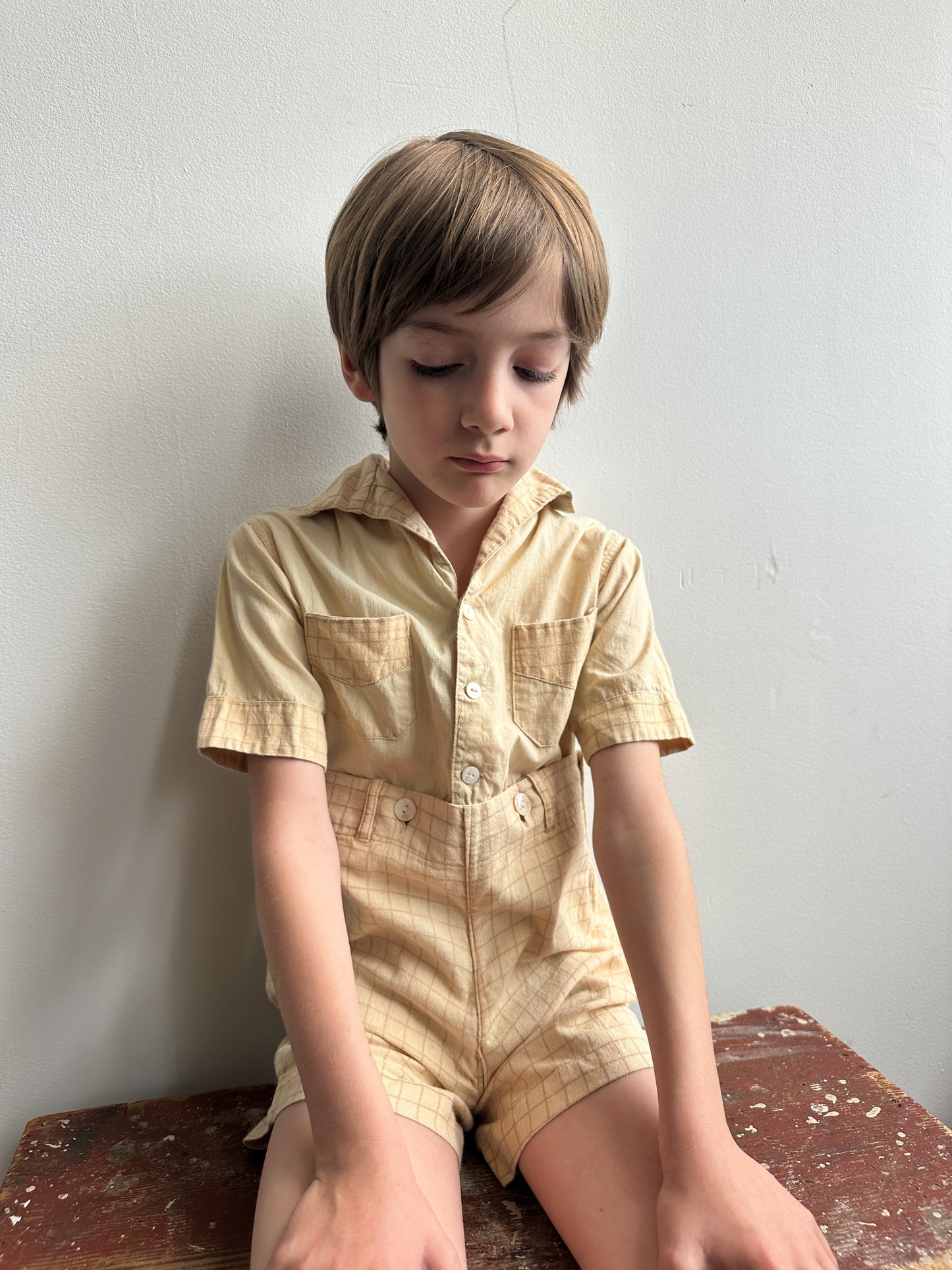 1940s Kids 4/5 Playsuit