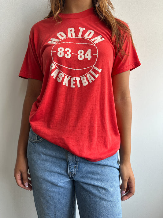 1980s Highschool Basketball T Shirt