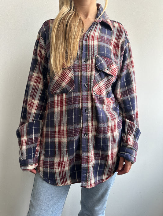1980s Cotton Five Brothers Flannel