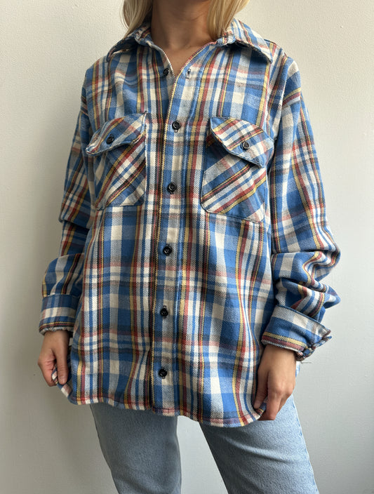 1980s Five Brothers Cotton Flannel